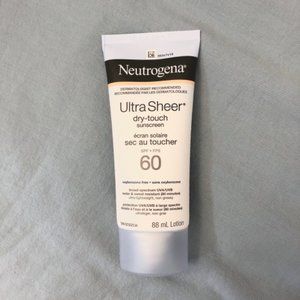 NEW Neutrogena Ultra Sheer Dry-Touch Sunscreen SPFT 60